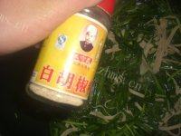 香香的韭菜炒千张做法图解8)