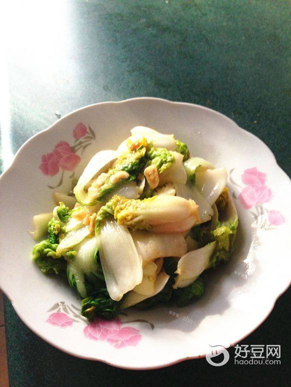 蒜香黄心菜