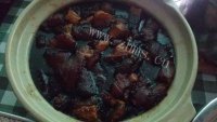 美味的家常伴黄伴肉粽做法图解2)