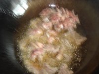 美味的杭椒牛柳做法图解4)