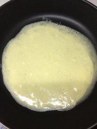 绿色食物之可丽饼做法图解5)