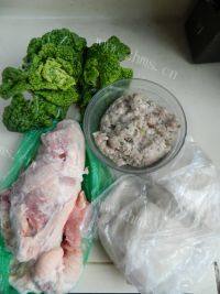 鸡汤菜肉馄饨做法图解1)