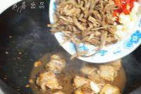 美味干豆角烧排骨做法图解10)