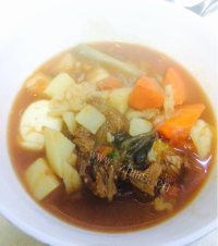 好吃的蕃茄牛腩饭做法图解9)