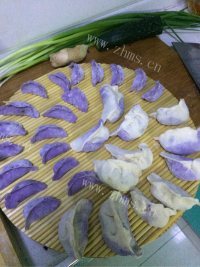 亲亲宝宝彩色饺子做法图解8)