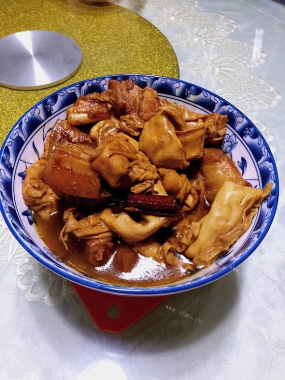 百叶结烧肉