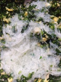常用的韭菜菜馅做法图解5)