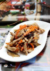 家常菜香菇炒肉