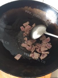 家常菜辣椒炒豆干做法图解4)