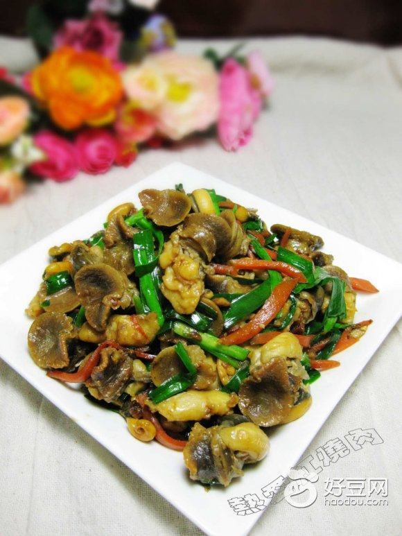 炒香螺肉