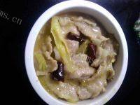 家常菜香辣酸菜肉片做法图解11)