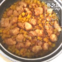 好吃非油炸鸡米花饭做法图解7)