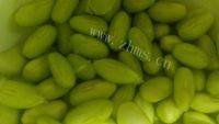 家常丝瓜毛豆炒香菇做法图解3)