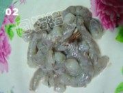 家常菜宫爆虾仁做法图解2)
