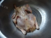 美味的电饭煲焗鸡做法图解3)