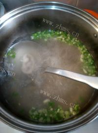 美味撒汤/鸡蛋汤做法图解4)