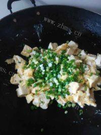 家常菜鸡蛋炒豆腐