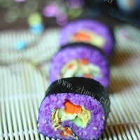 紫薯风味寿司的做法图解十一
