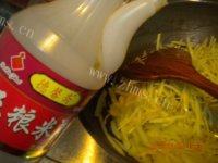 自己做的醋溜土豆丝做法图解4)