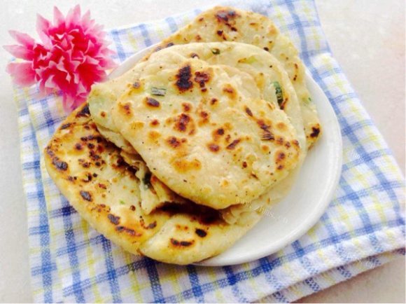 美味的葱花油饼