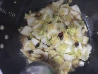 好吃的快手酸辣娃娃菜做法图解7)
