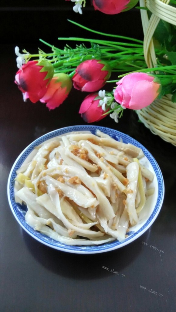 唇齿留香的干煸杏鲍菇