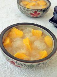 美味的红薯银耳羹