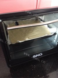 自制香蕉蛋糕做法图解9)