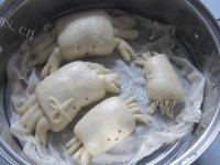 自己做的螃蟹馒头做法图解12)