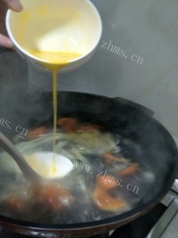 西红柿鸡蛋汤做法图解5)
