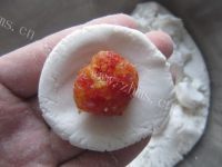 美味的金瓜什锦水果汤圆做法图解6)