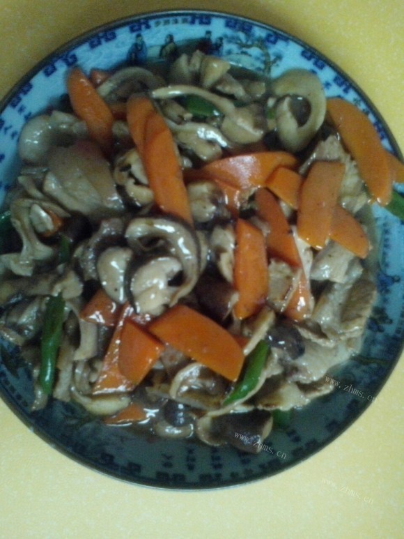 色香味浓的香菇炒肉