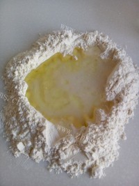 红豆沙菊花酥做法图解2)
