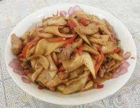 美美厨房之杏鲍菇炒肉