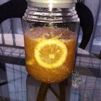 在家做的蜂蜜柠檬柚子茶的做法图解三