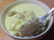 自制肉饼蒸蛋
