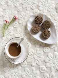爱上蓝莓味绿豆糕做法图解22)