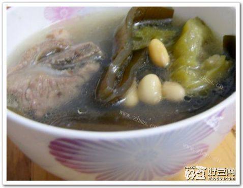 凉瓜海带排骨煲