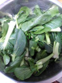 家常菜清炒油菜做法图解1)