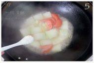 家常菜番茄炒冬瓜做法图解5)