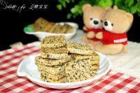 家常黑芝麻海苔饼干