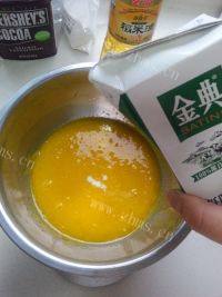 口舌生香的可可蛋糕做法图解4)