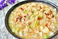 咸香的肉末焖萝卜做法图解7)