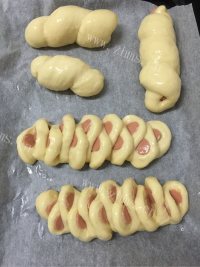 垂涎欲滴的火腿面包做法图解6)