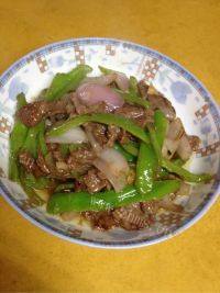 色泽不错的爆炒牛肉