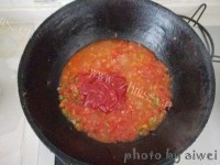 诱人的番茄肉酱意面做法图解10)
