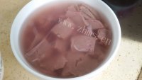 美味的孜然豆腐烧羊肝做法图解2)