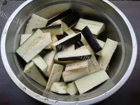 自制鱼香茄子做法图解1)