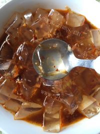 开胃酸辣白凉粉做法图解12)
