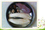 杏鲍菇炒肉片做法图解1)
